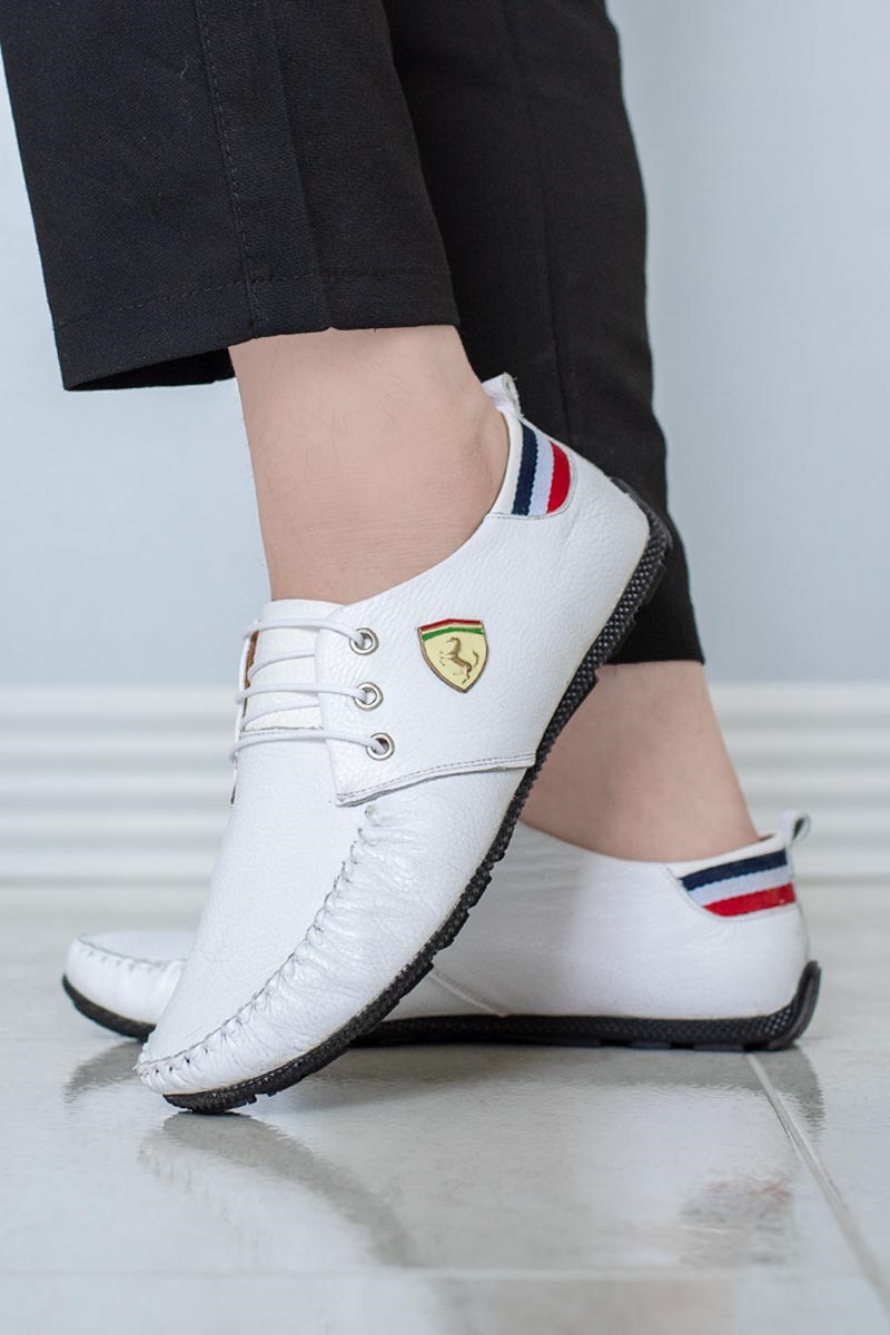 Men's Shoes - White #2021702