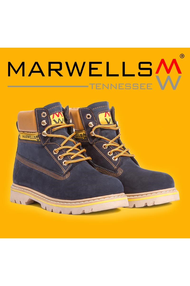 Marwells Stivali Uomo - Blu #266569