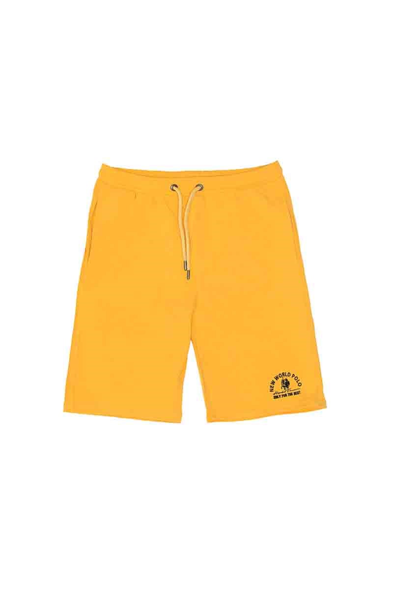 New World Polo Men's Shorts - Yellow #23510817