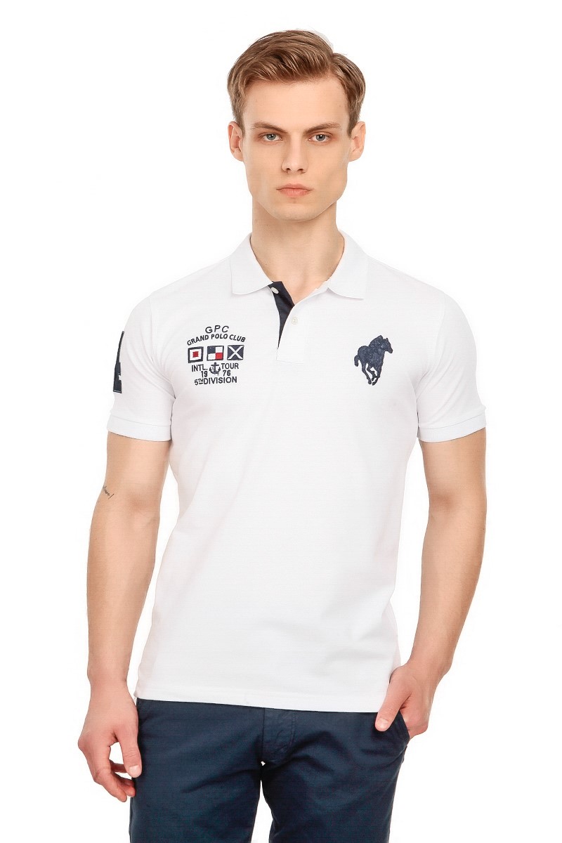 GPC POLO Muška majica - Bijela 21156877