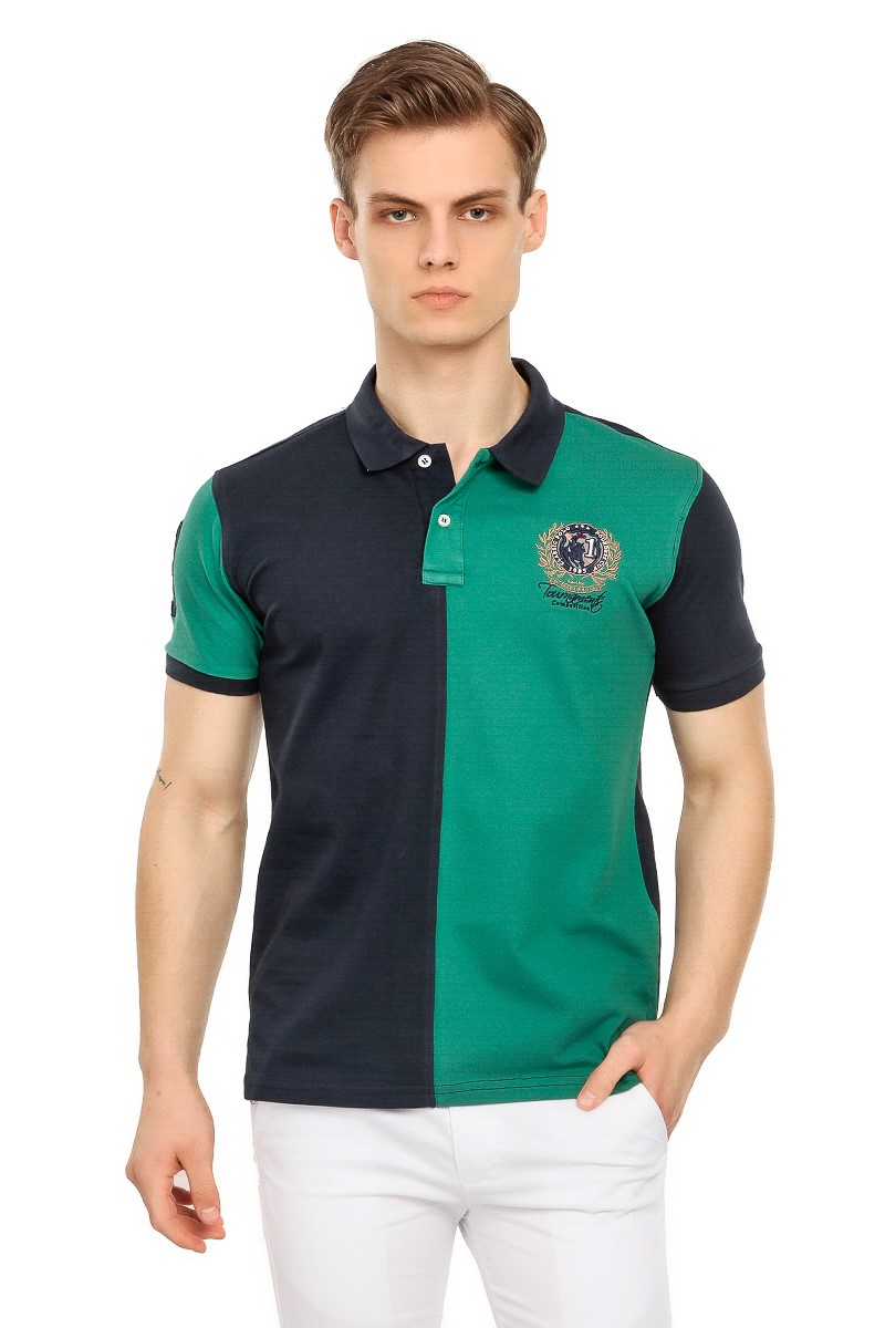 GPC POLO Muška majica - Tamnoplava sa zelenim 21156892
