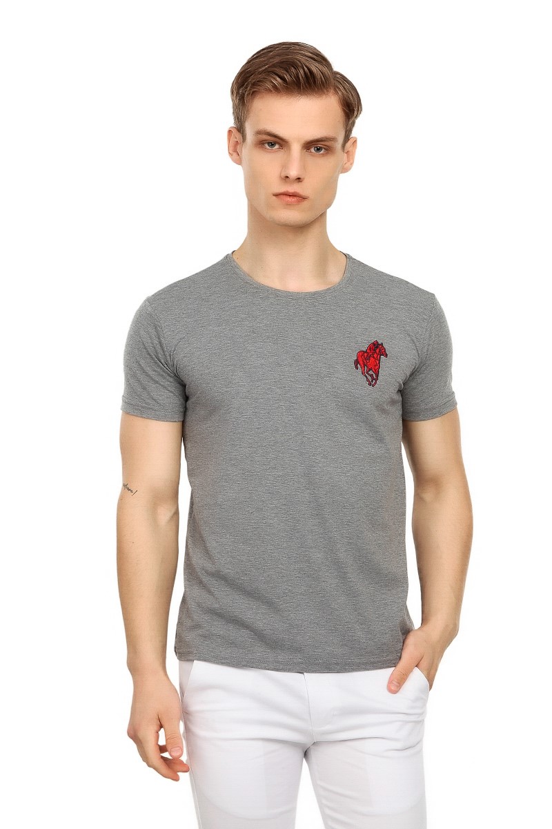 Camiseta masculina GPC - Cinza #25990014