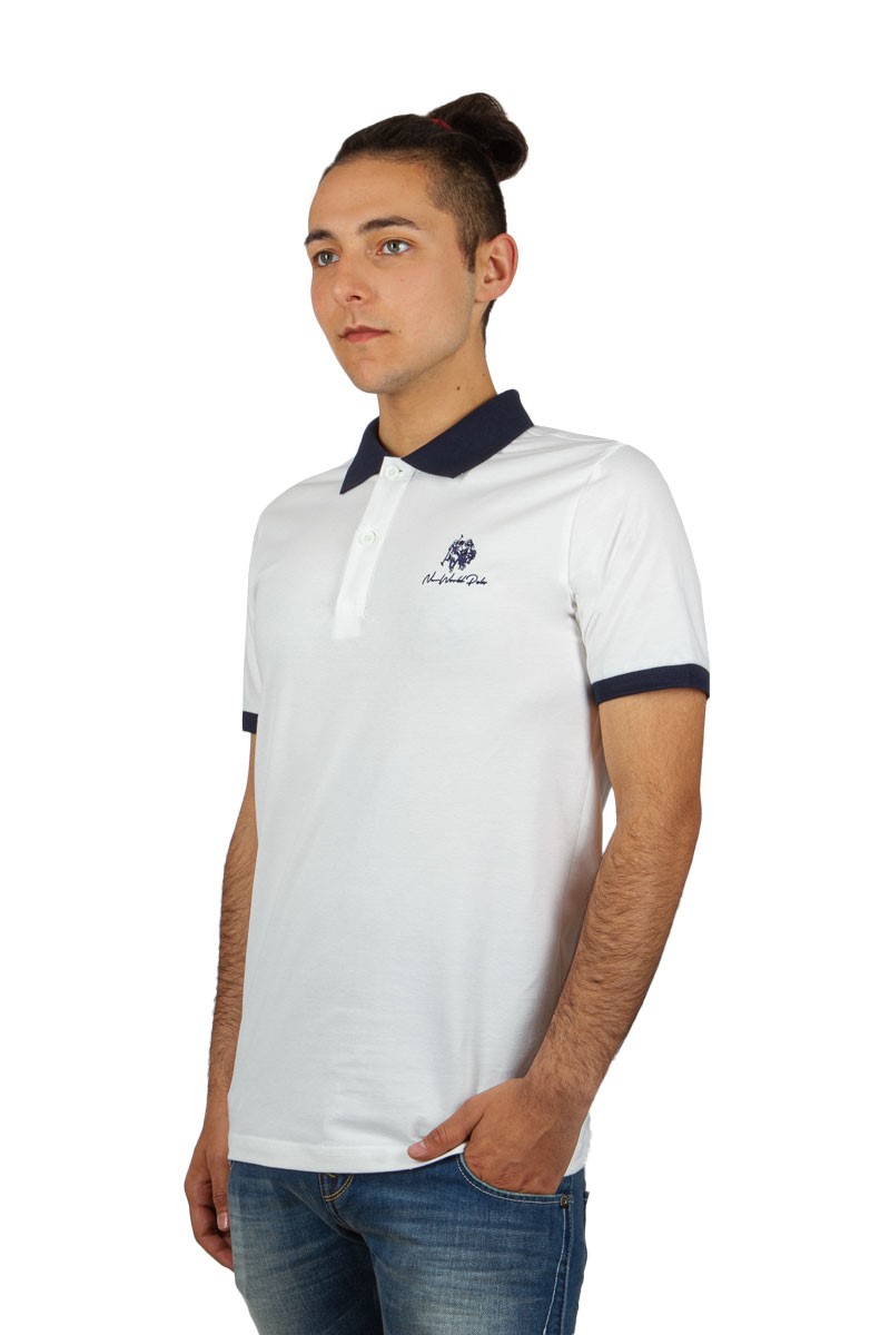 New World Polo Men's T-Shirt - White #23510836