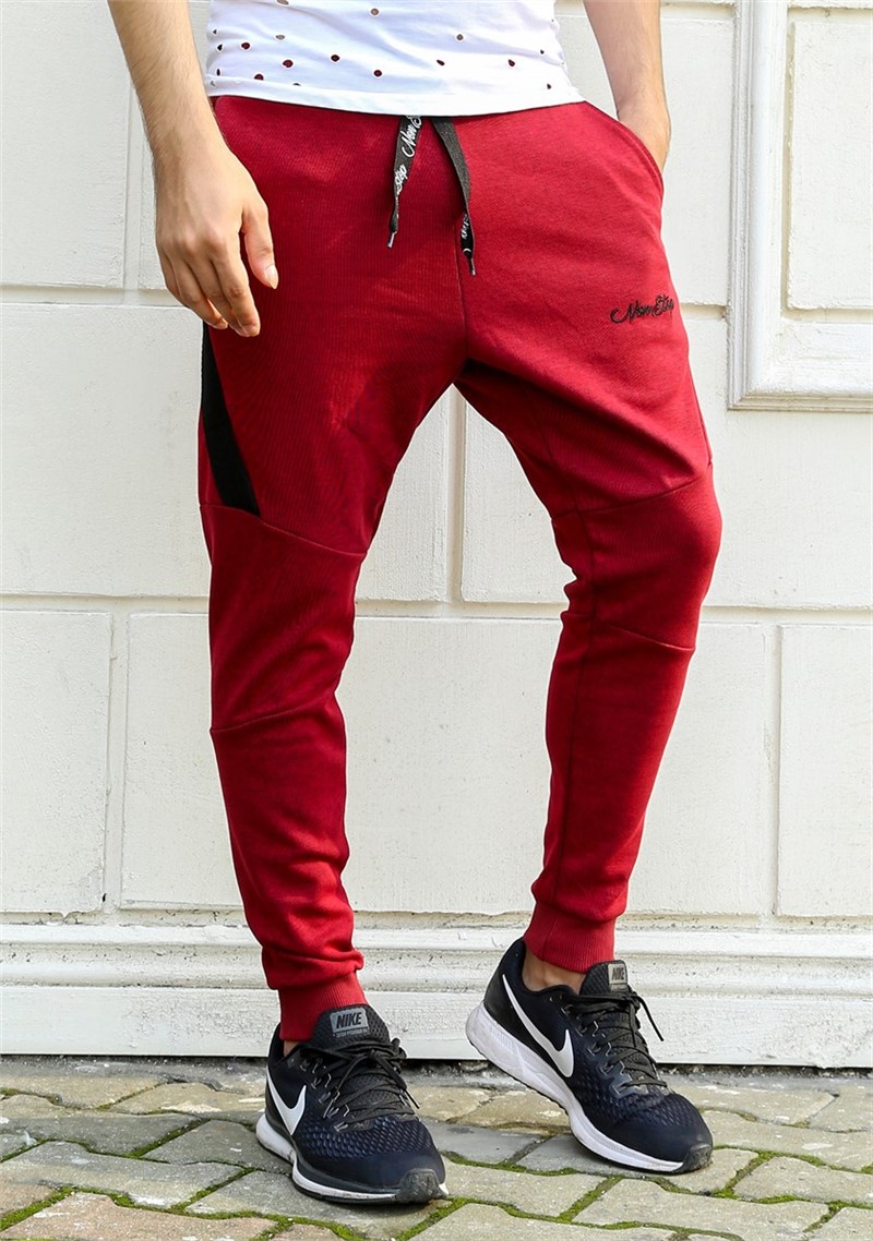 Madmext Men's Jogger - Red #284970