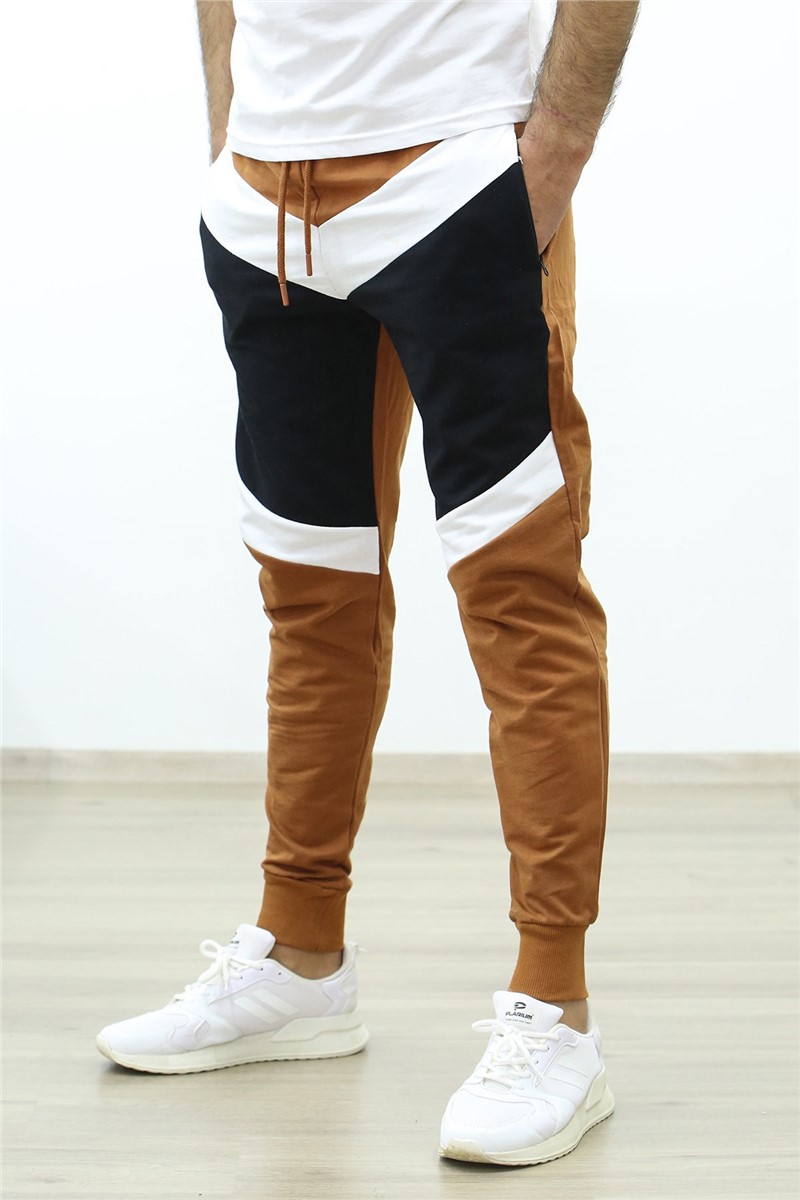 Madmext Men's Jogger - Brown #285867