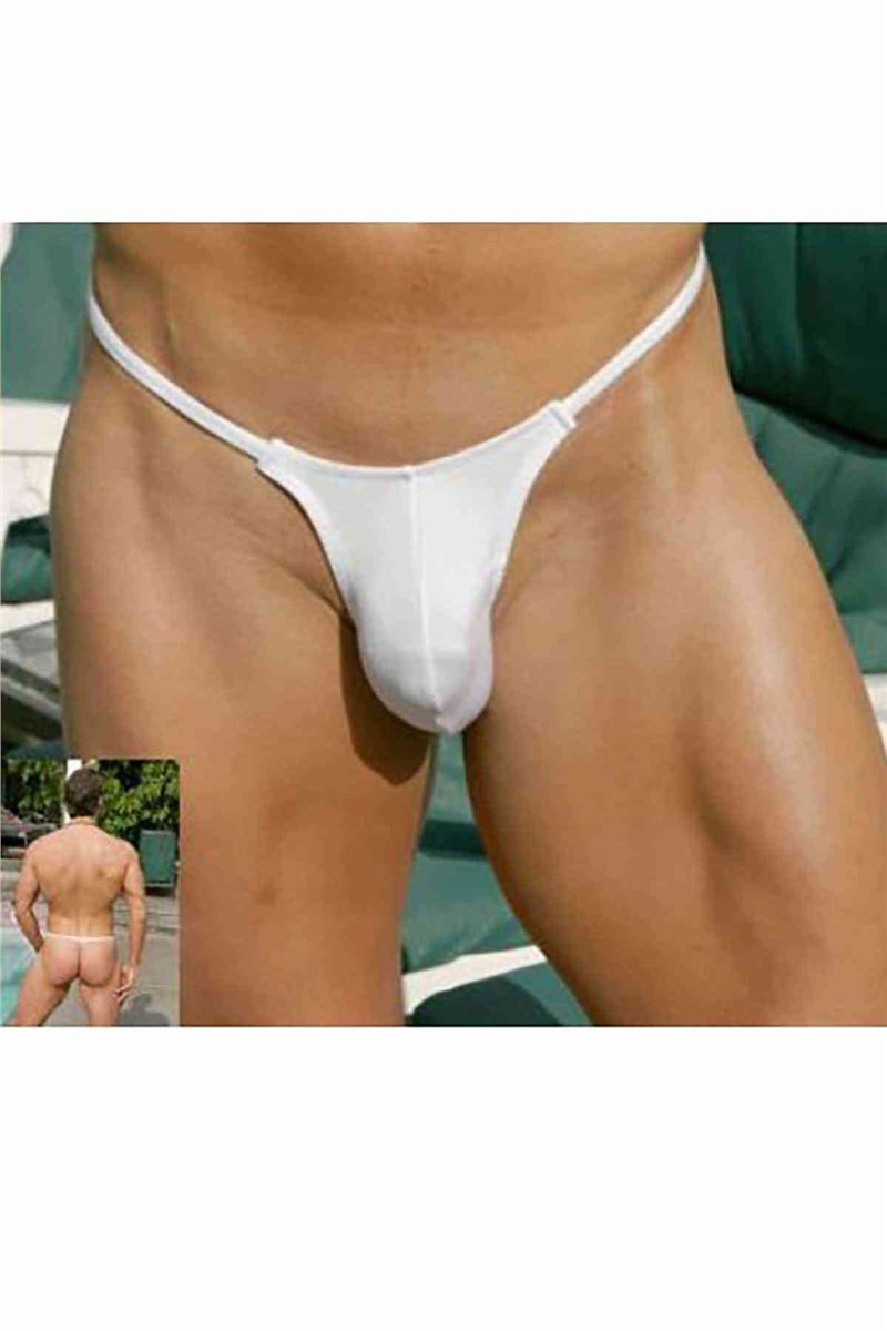 Men's Thong - White #309738