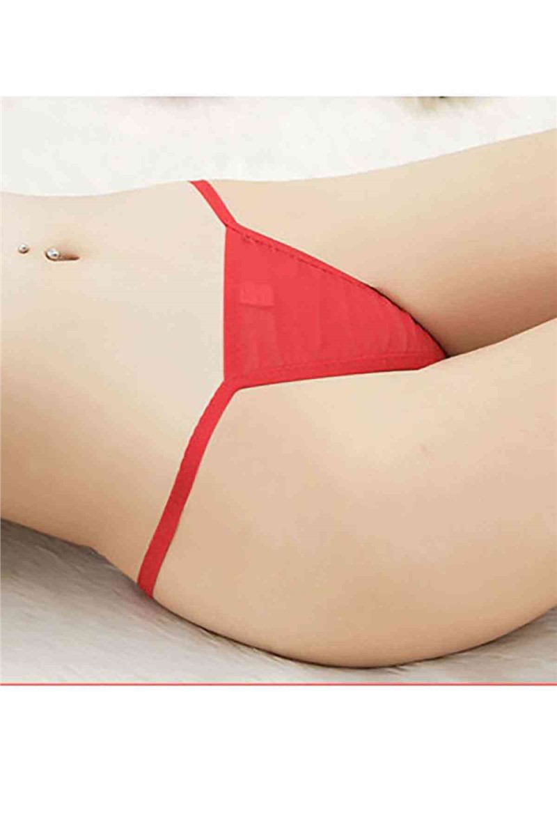 Women's thongs - Red # 309911