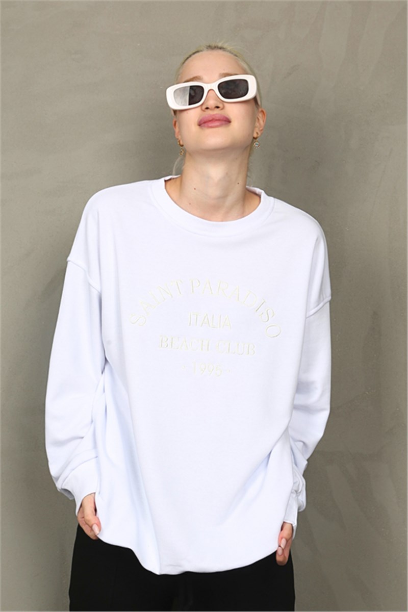 Women's Sweatshirt MG1924 - White #404098
