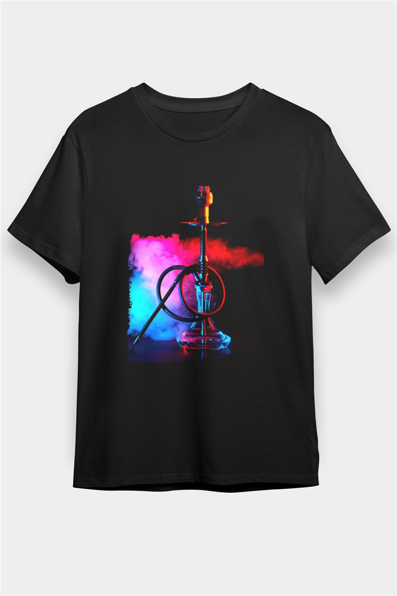 T-shirt con stampa unisex - Nera #373241