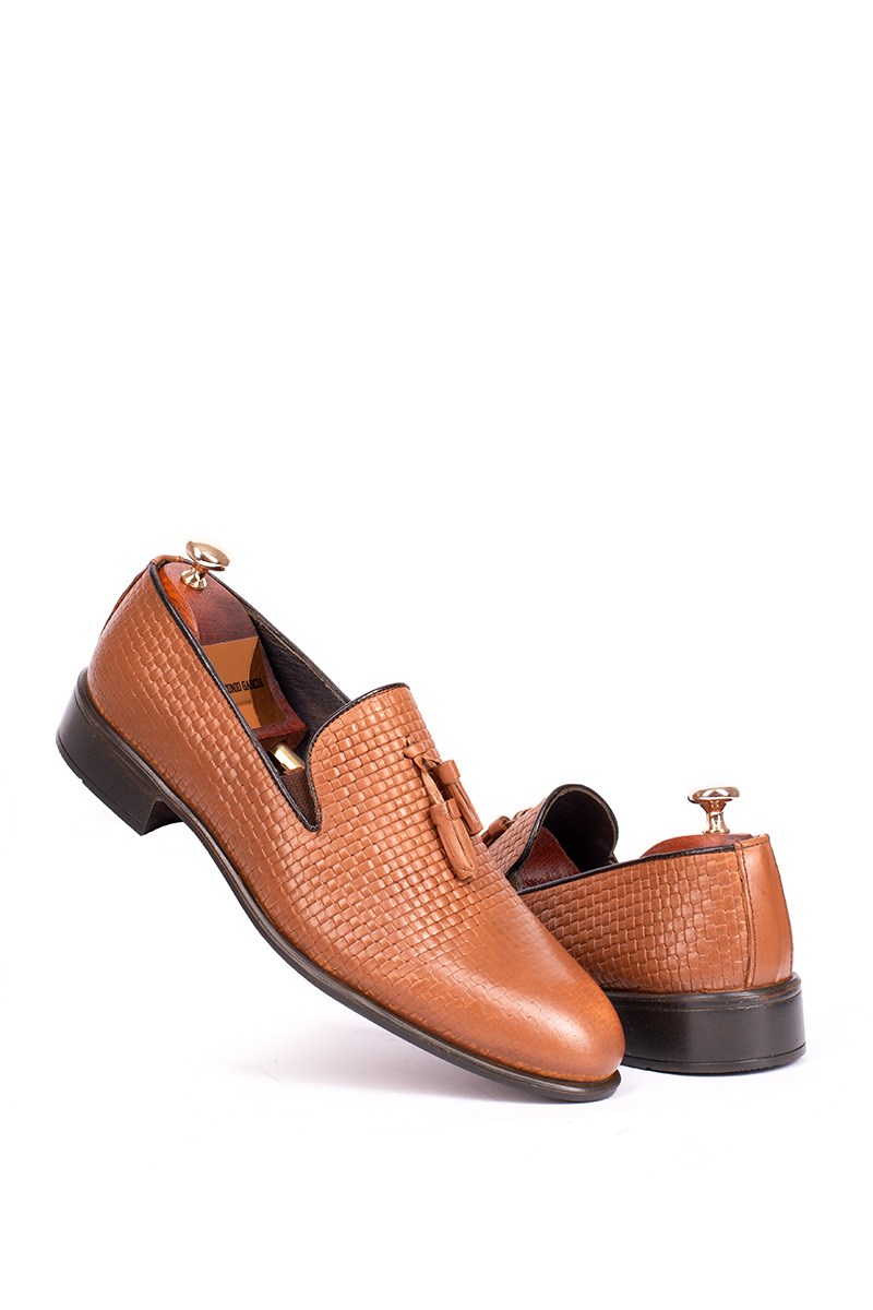 ALEXANDER GARCIA Men's classic shoes - Light brown 20230321197