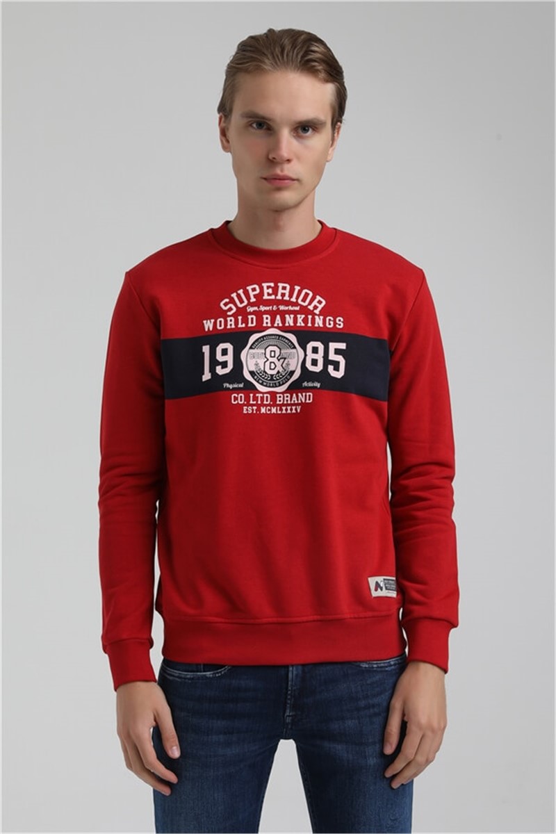 New World Polo Men's Blouse 22FWM60134 - Red #361792