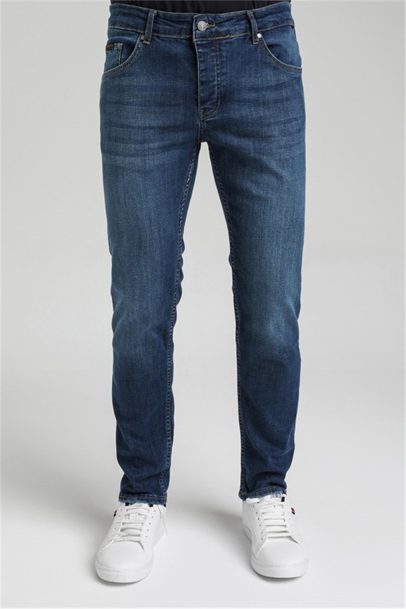 Men's Slim Fit Pants 23SSM40003 - Blue #371598
