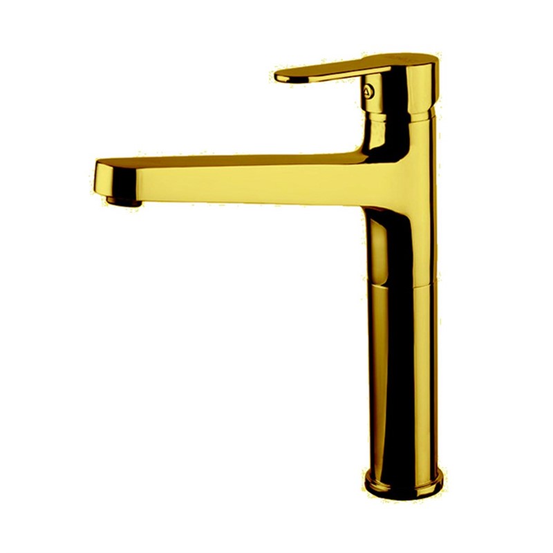 Rubinetto per lavabo Newarc Domino - Oro # 340459