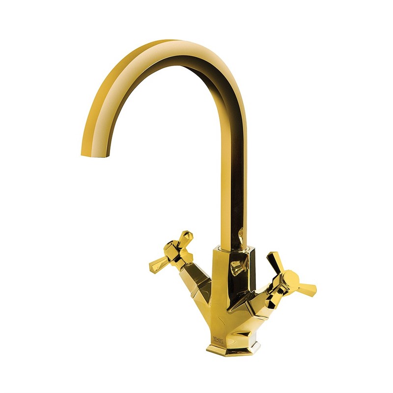 Newarc Hexa Kitchen Faucet - Gold #336834