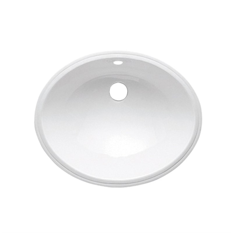 Newarc Lower Undermount Sink 45cm - White #342587