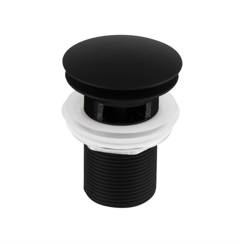 Sifon pentru chiuvetă Newarc cu preaplin - negru #336978