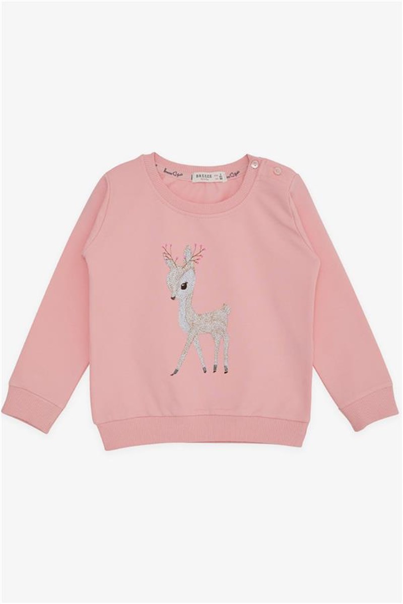 Felpa per bambini per ragazze - Rosa #402959