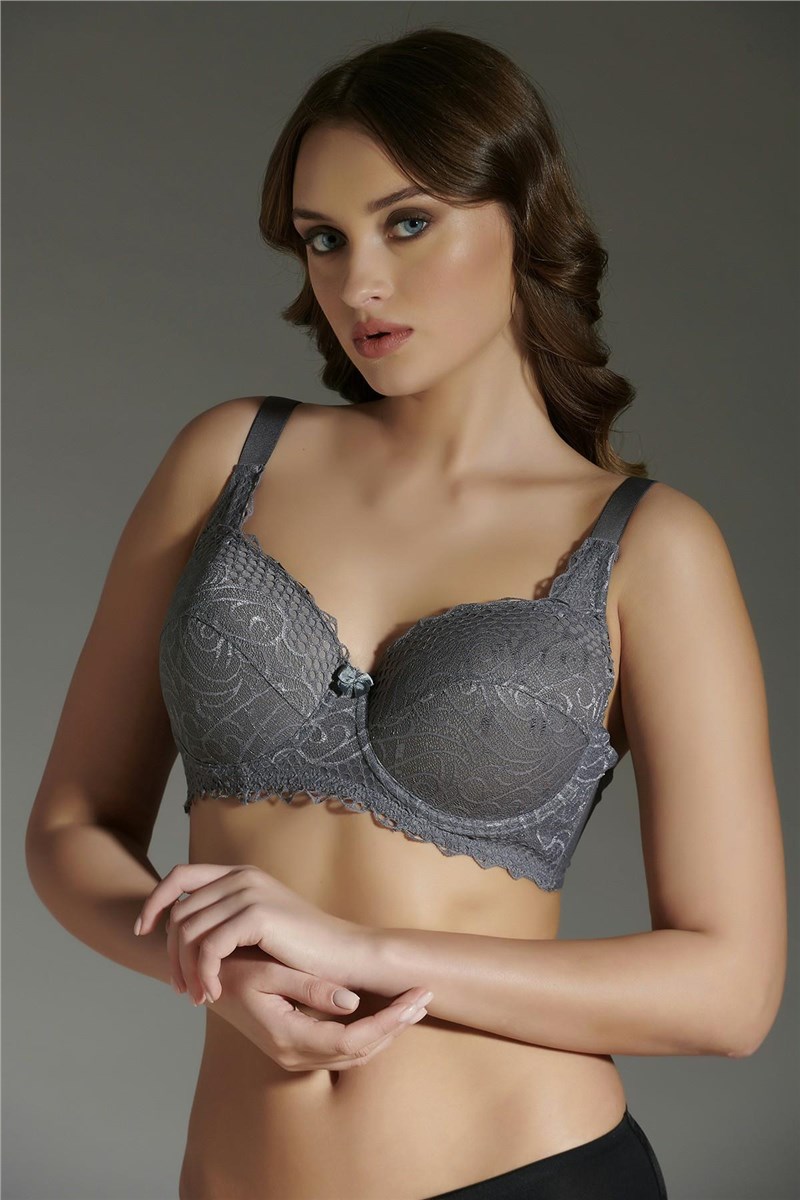 Women's Bra C18040 - Gray #392141
