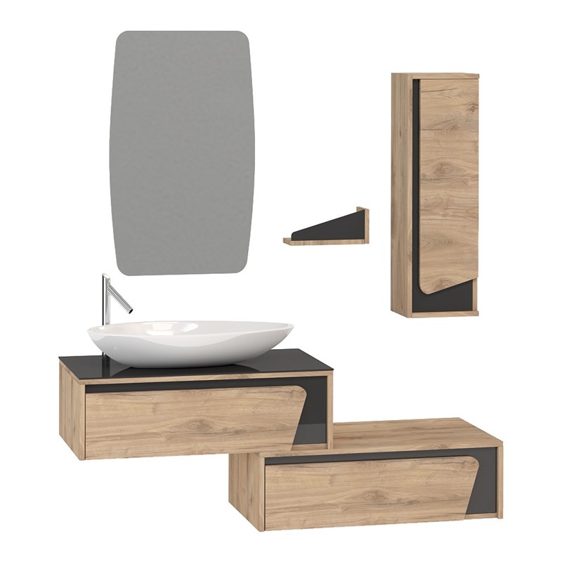 Nplus Ceed Kupaonski ormarić 160 cm - #340755