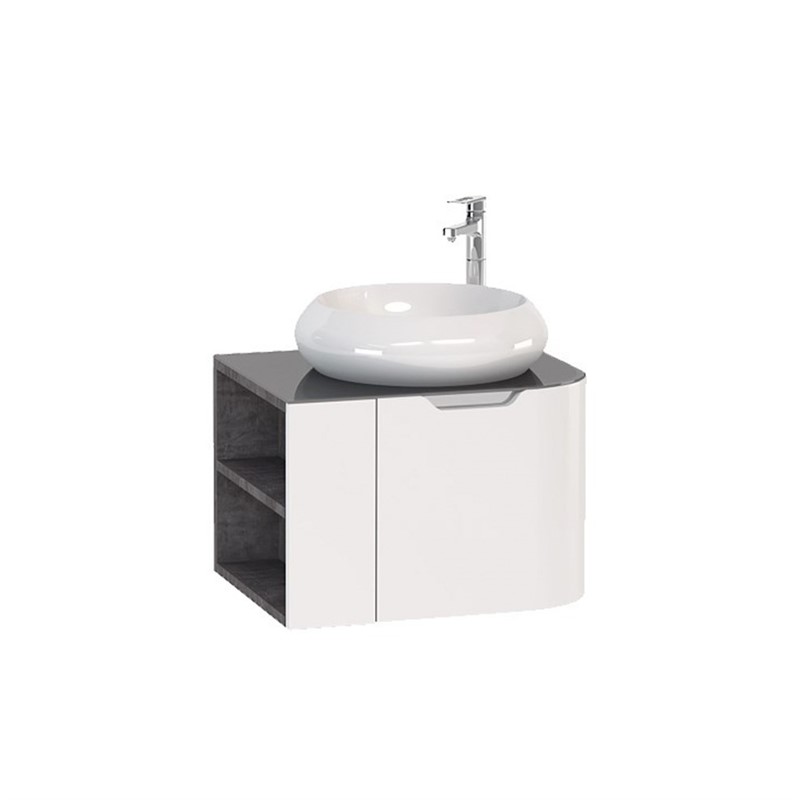 Nplus Era Bathroom Base Cabinet 60cm - White #340826