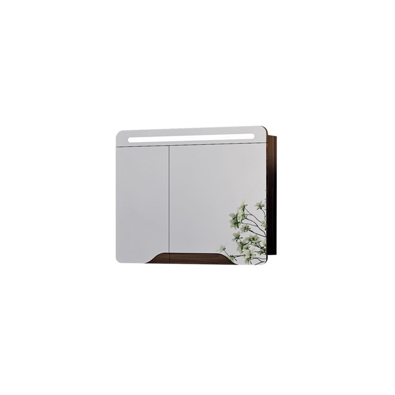 Nplus İntegra Cabinet with LED mirror 77cm - #338641