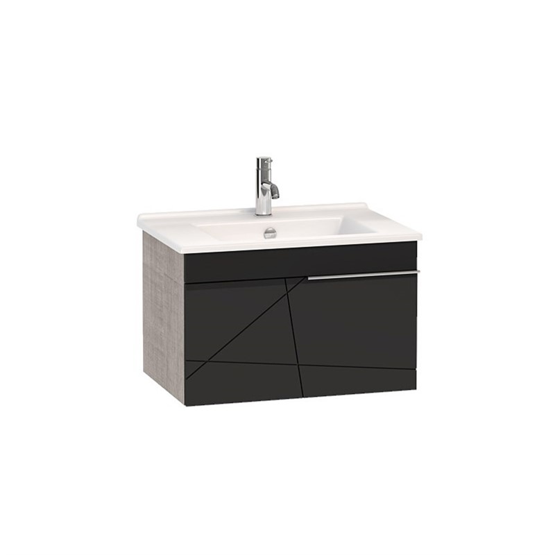 Nplus Orion Bathroom Cabinet 65 cm - Anthracite #340843