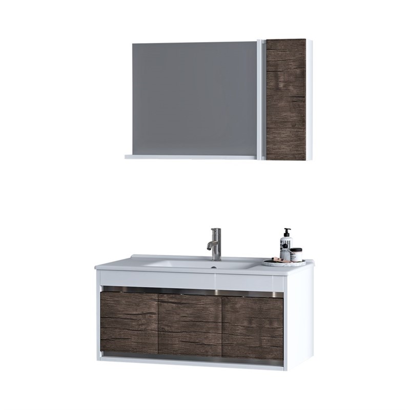 Nplus Tigra Fürdőszoba szekrény 100 cm - #337598