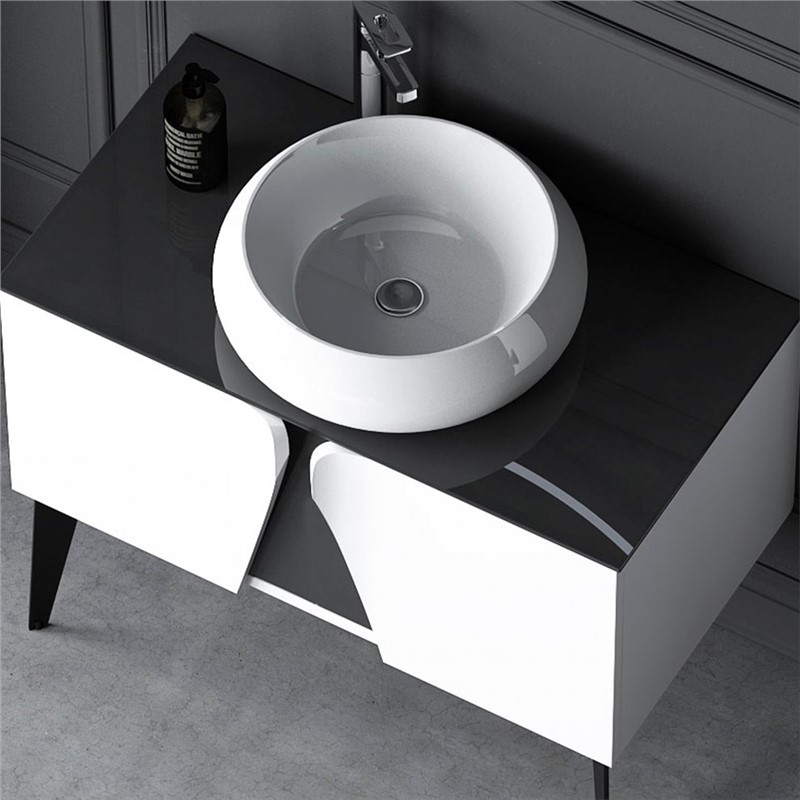 Nplus Tucson donji ormarić za kupaonicu 80 cm - bijeli #340801