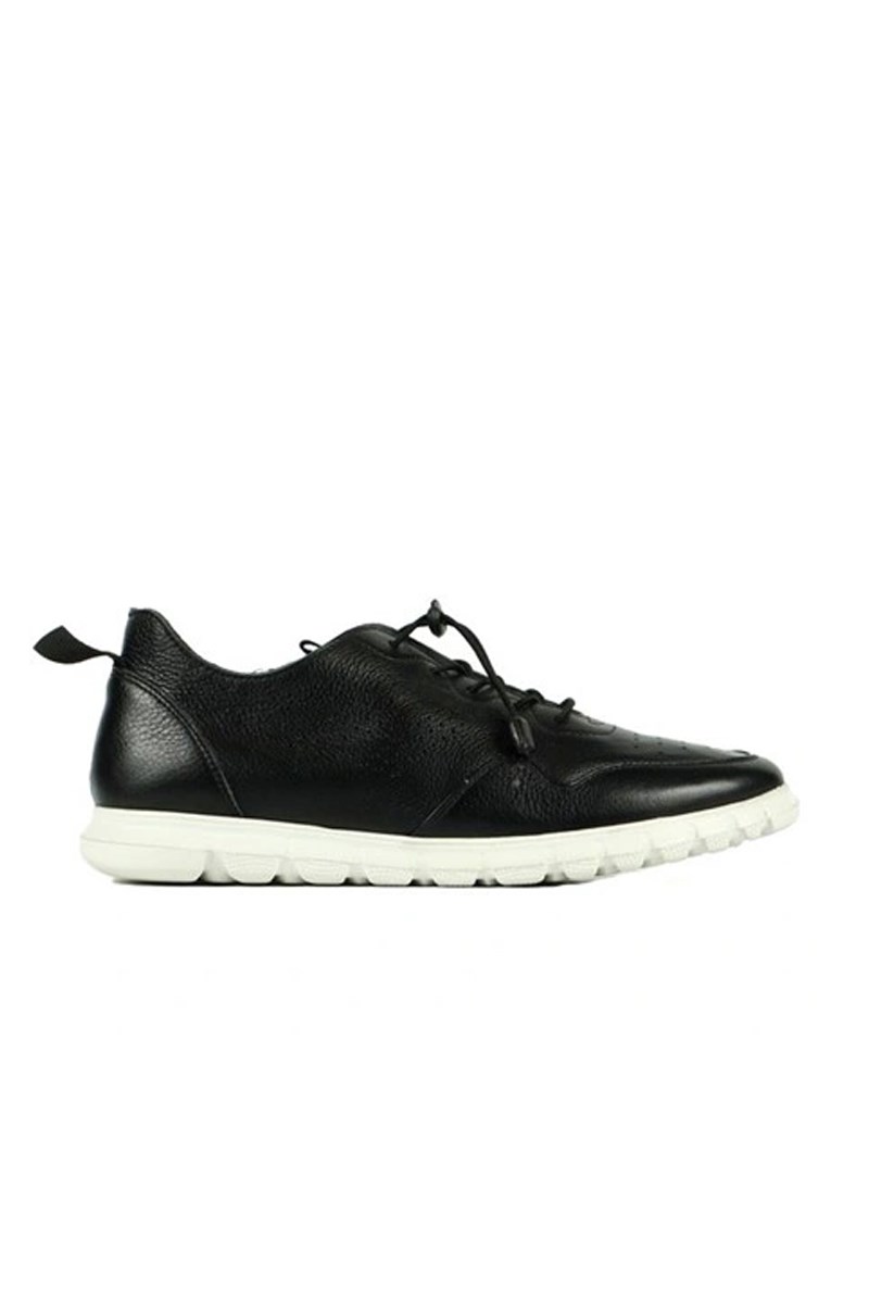 Hammer Jack Men's Genuine Leather Casual Shoes - Black #368349