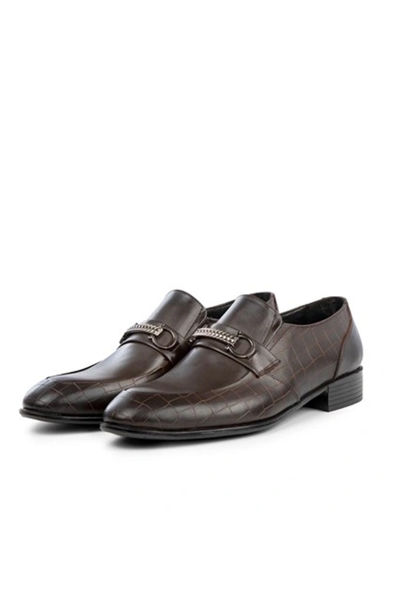 Ducavelli Men's Formal Shoes - Dark Brown #363770