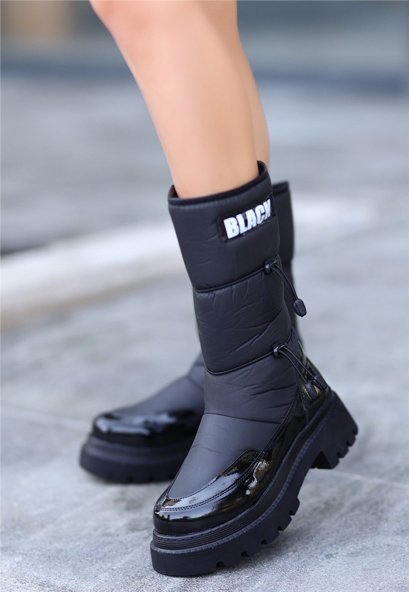 Women's Snow Boots - Black #407205