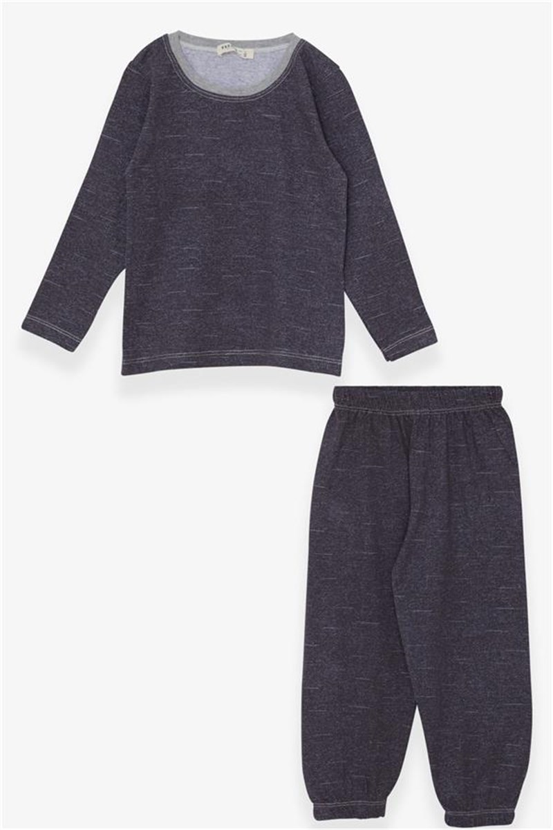 Dječja pidžama za dječake - tamno siva #396829