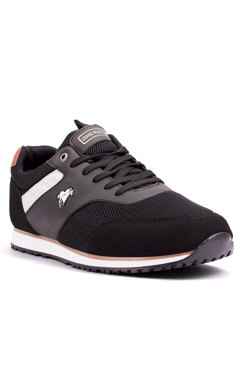 Scarpe casual da uomo GPC POLO - Nero 20240116016