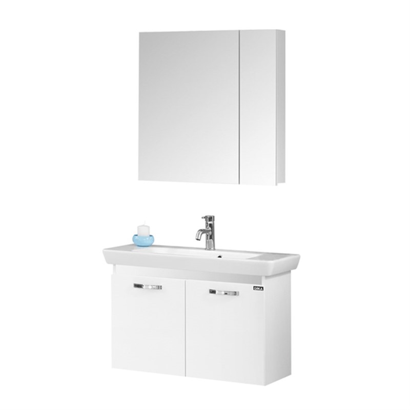 Orka Bafa Bathroom Set 85cm - White #336617