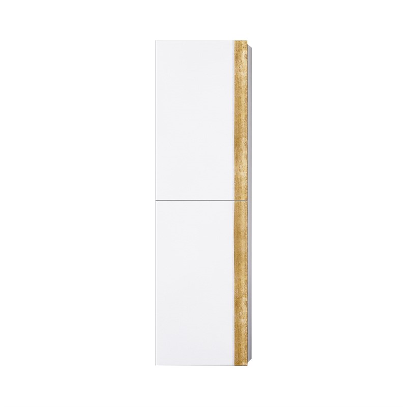 Orka Boston kupaonski ormarić 40 cm - bijeli sa zlatnim #336605