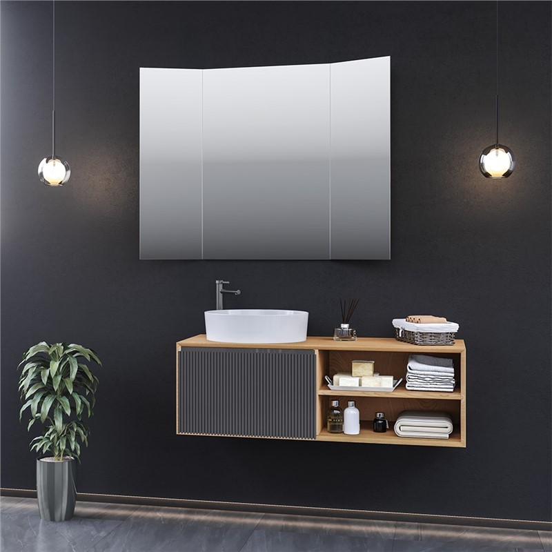 Orka Boxes Bathroom cabinet 120 cm - #341699