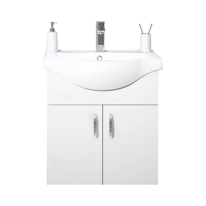 Kúpeľňová základná skrinka Orka Dinar 65 cm – biela #339323