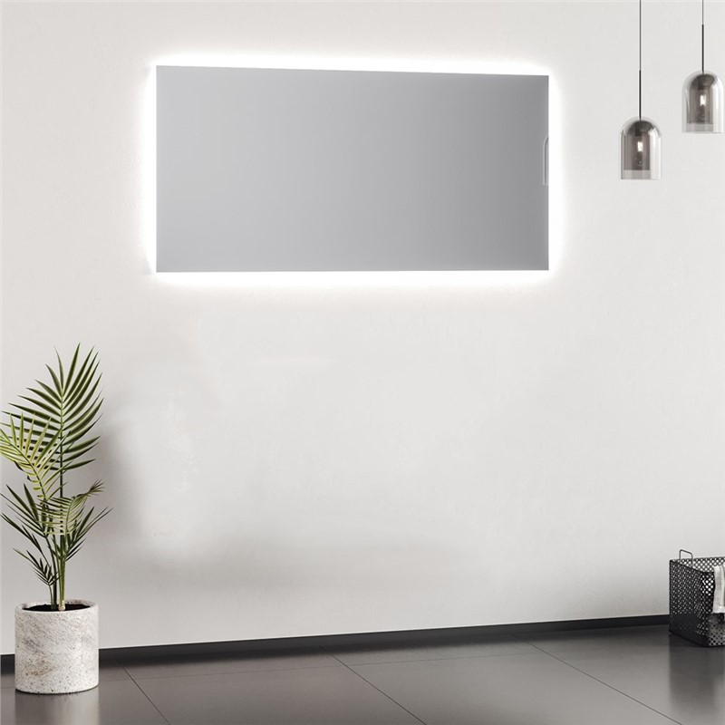Orka Mono Ogledalo s LED rasvjetom 110 cm - #341683
