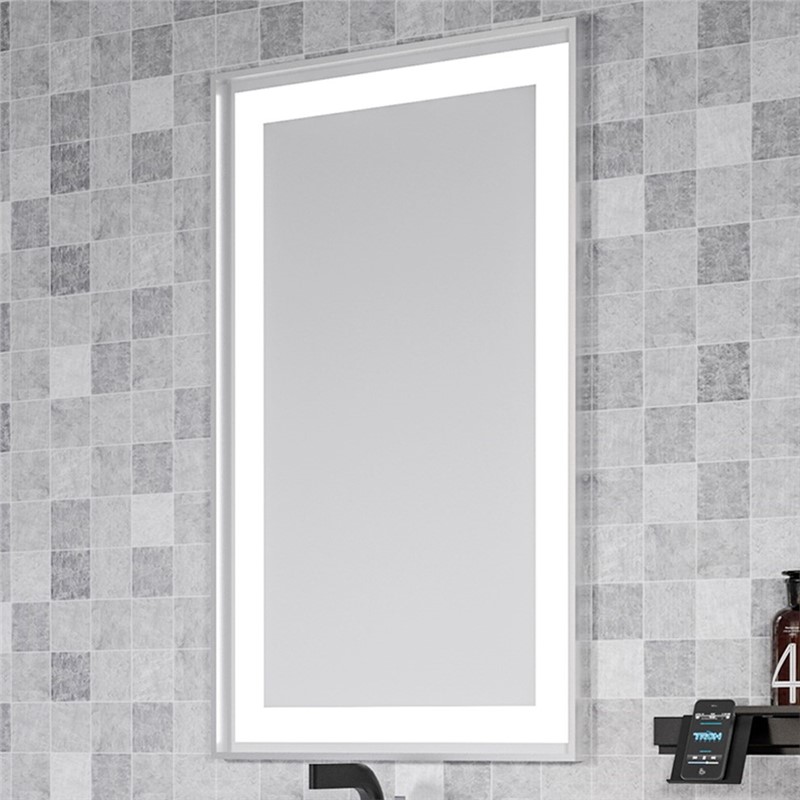 Orka Style Mirror with LED lighting 95 cm - #339236