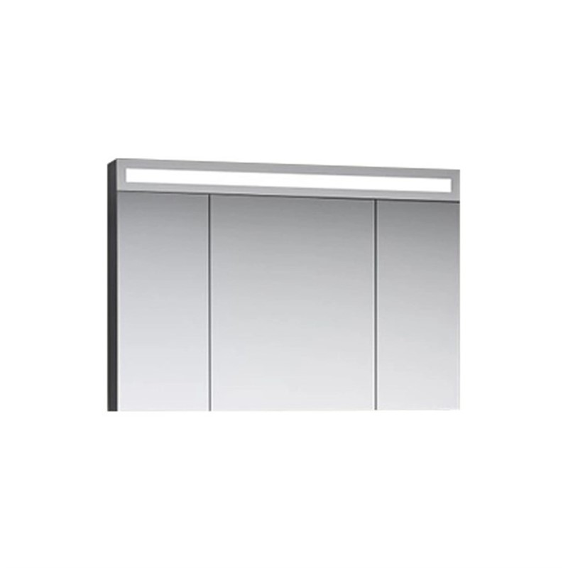 Orka Varna Mirror Cabinet 100 cm - Matte Anthracite #342454