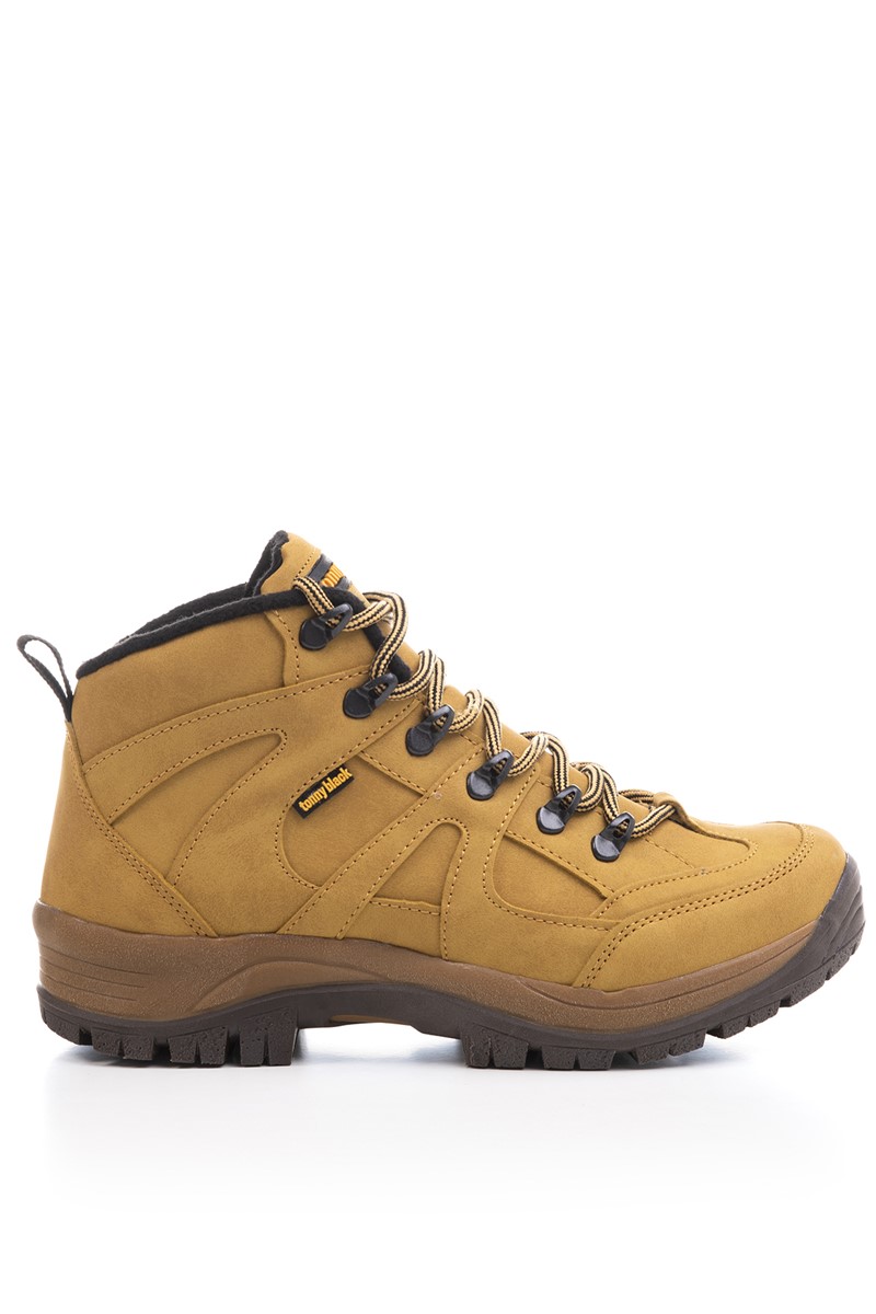 Tonny Black Unisex Hiking Boots - Camel #273589