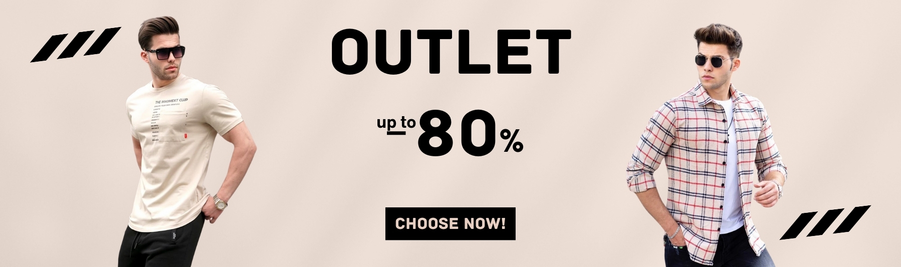 Outlet pánska móda