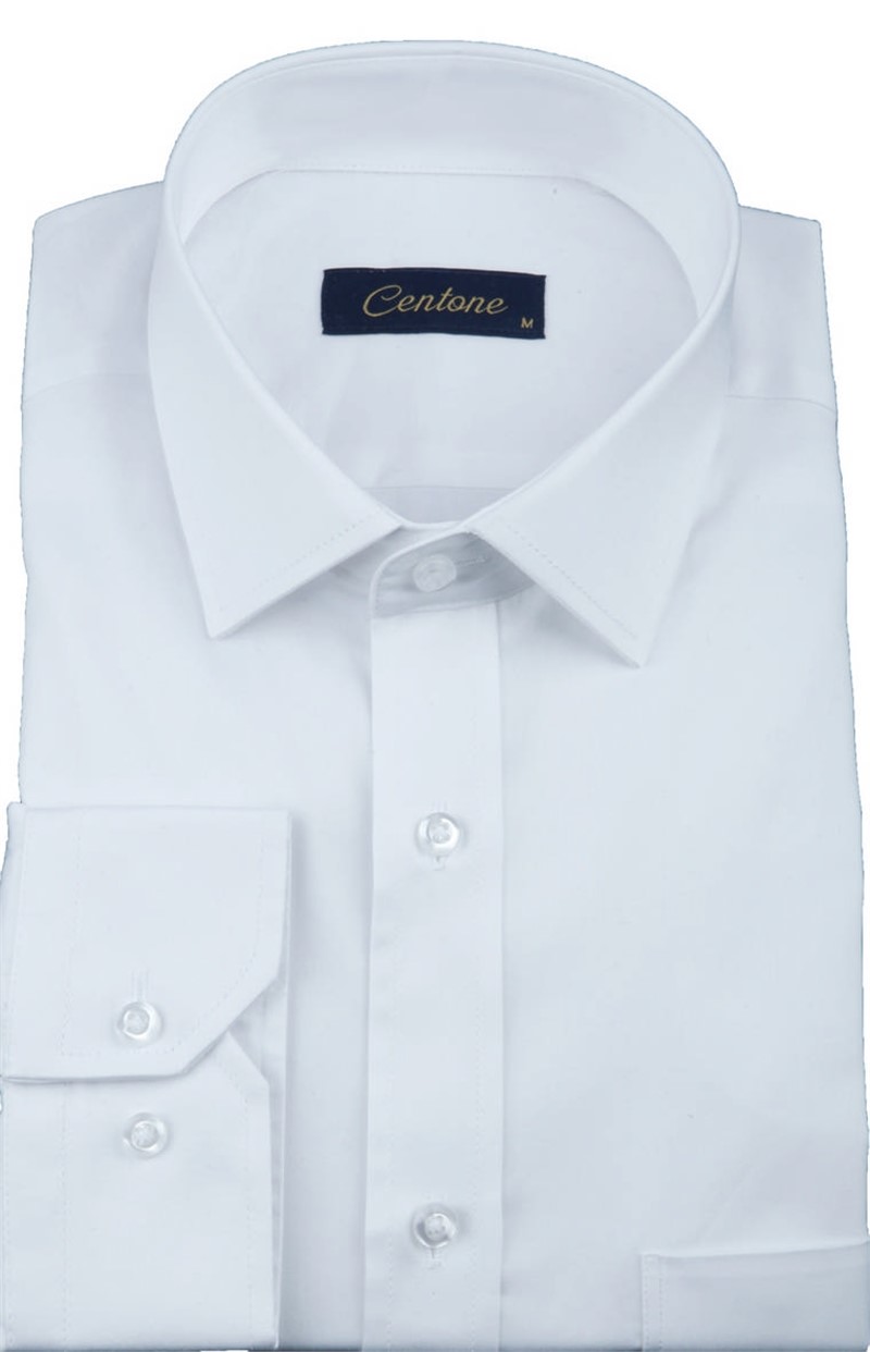 Men's Formal Shirt - White #333137