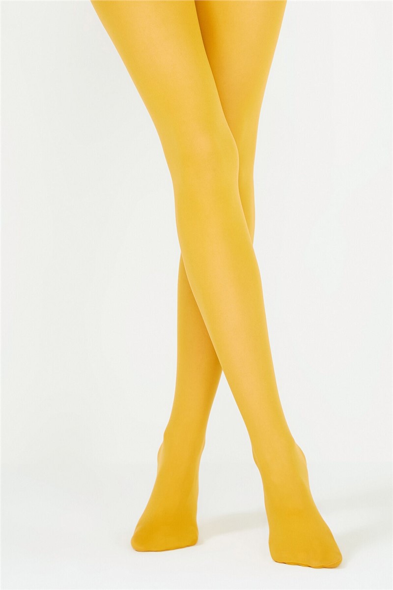 Women's tights yellow - 312739
