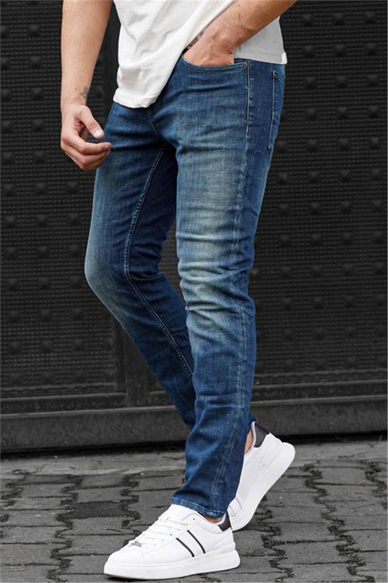 Men's Slim Fit Pants 6390 - Blue #371192