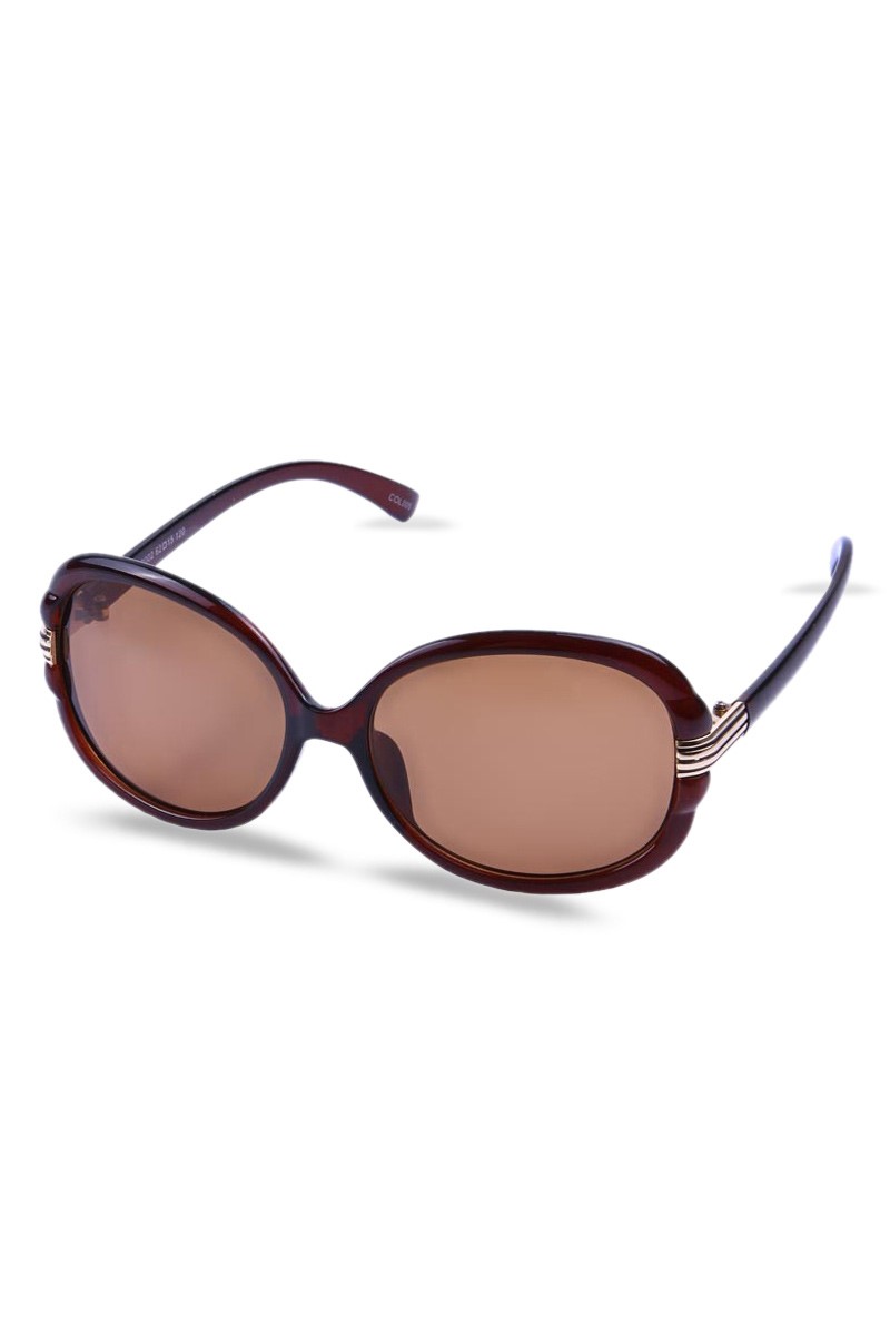 Women's Sunglasses - Brown #R002 62o15 120