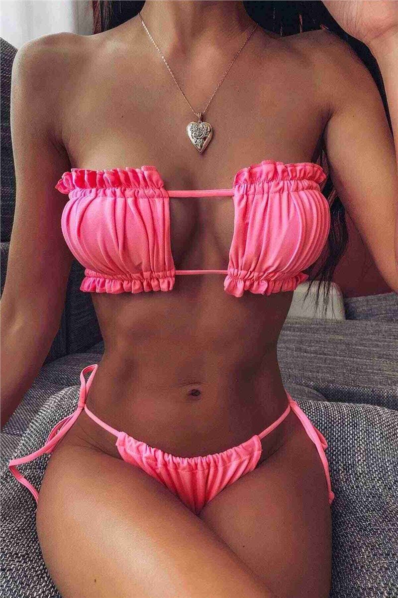 Swimsuit Top - Pink #385848