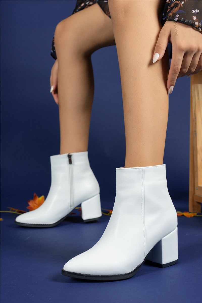 Women's Boots 0012893S - White #358522