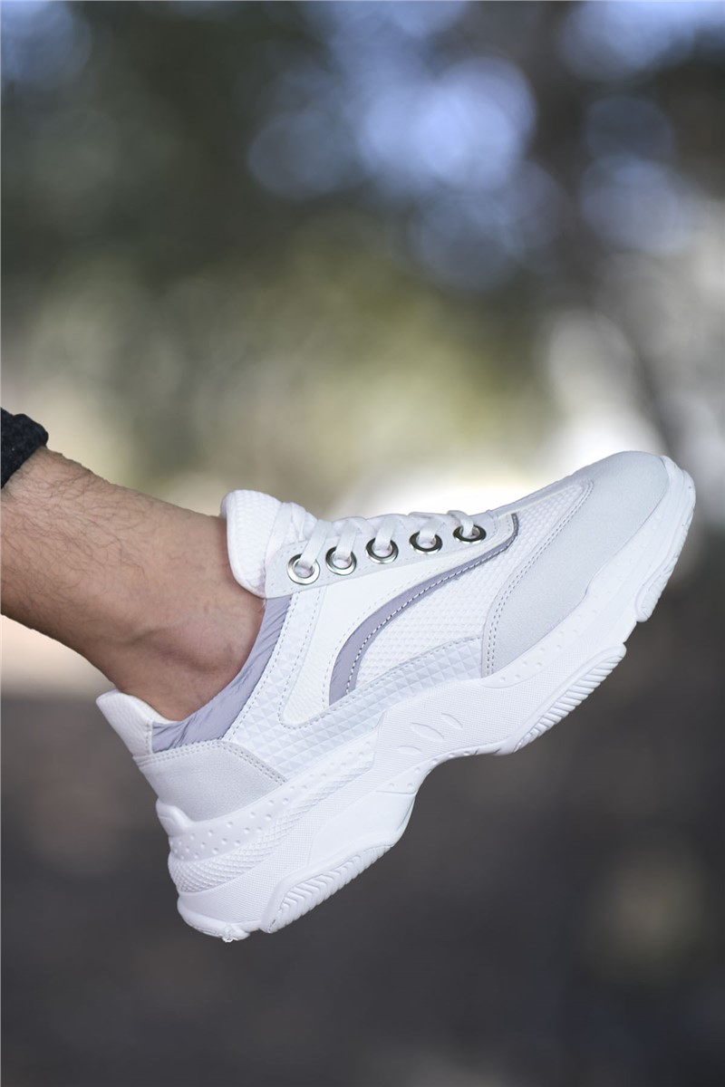 Men's sports shoes 0012157A - Gray-White #325266