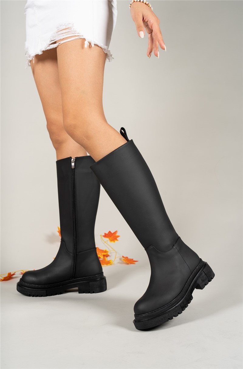 Women's Boots 0012360 - Matte Black #358497